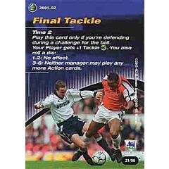 21/80 Final Tackle comune -NEAR MINT-