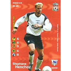069/150 Stephane Henchoz comune -NEAR MINT-
