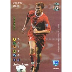013/150 Jhon Arne Riise rara foil -NEAR MINT-