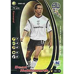 022/125 Dean Holdsworth rara foil -NEAR MINT-