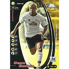 042/125 Deon Burton rara foil -NEAR MINT-