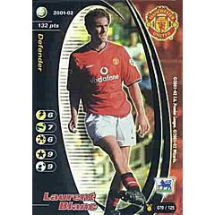 079/125 Laurent Blanc rara foil -NEAR MINT-