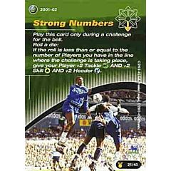 21/40 Strong Numbers comune -NEAR MINT-