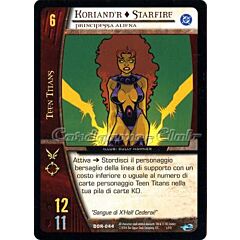 DOR-044 Koriand'r + Starfire comune -NEAR MINT-