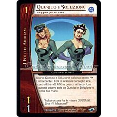 DOR-076 Quesito e Soluzione non comune -NEAR MINT-