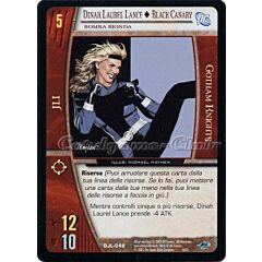DJL-046 Dinah Laurel Lance + Black Canary comune -NEAR MINT-