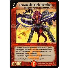 DM-02 Sterminatori Apocalittici 42a/55 Terrore dei Cieli Metalwing rara brillante foil -NEAR MINT-