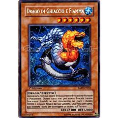 TAEV-IT033 Drago di Ghiaccio e Fiamma rara segreta 1a Edizione (IT) -NEAR MINT-