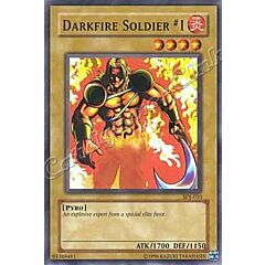 SDJ-010 Darkfire Soldier #1 comune Unlimited -NEAR MINT-