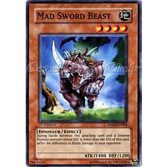 SD09-EN004 Mad Sword Beast comune 1st edition -NEAR MINT-