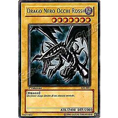 MIJ-I001 Drago Nero Occhi Rossi ultra rara 1a Edizione (IT) -NEAR MINT-