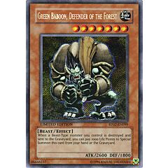 RP02-EN099 Green Baboon, Defender of the Forest rara segreta Limited Edition (EN) -NEAR MINT-