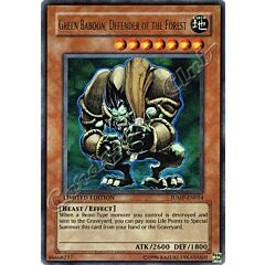 JUMP-EN014 Green Baboon, Defender of the Forest ultra rara Limited Edition (EN) -NEAR MINT-
