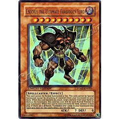 JUMP-EN025 Exodius the Ultimate Forbidden Lord ultra rara Limited Edition (EN) -NEAR MINT-