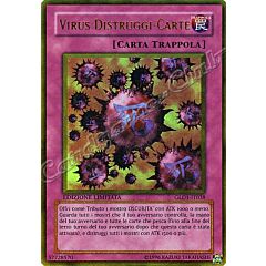GLD1-IT038 Virus Distruggi-Carte rara oro Edizione Limitata (IT) -NEAR MINT-