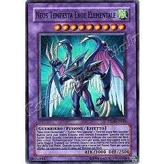 PTDN-IT043 Neos Tempesta Eroe Elementale super rara Unlimited (IT) -NEAR MINT-