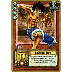 RG-C01 Rabbia di Rufy rara foil -NEAR MINT-