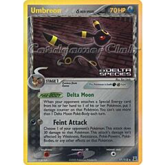 017 / 113 Umbreon Delta Species rara foil speciale (EN) -NEAR MINT-