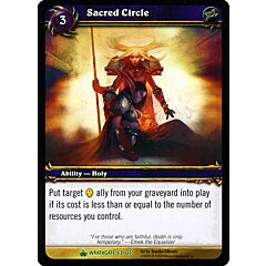 WRATHGATE 063 / 220 Sacred Circle non comune -NEAR MINT-