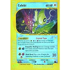145 / 144 Celebi rara foil reverse (EN) -NEAR MINT-