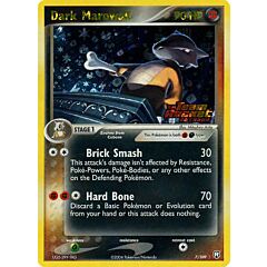 007 / 109 Dark Marowak rara foil speciale (EN) -NEAR MINT-