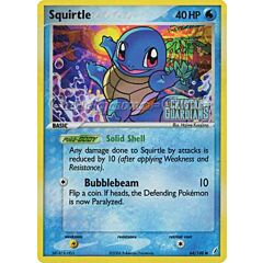 064 / 100 Squirtle comune foil speciale (EN) -NEAR MINT-