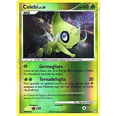 007 / 123 Celebi LIV.39 rara foil reverse (IT) -NEAR MINT-