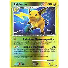 015 / 123 Raichu LIV.40 rara foil reverse (IT) -NEAR MINT-