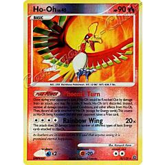 010 / 132 Ho-Oh LV.45 rara foil reverse (EN) -NEAR MINT-