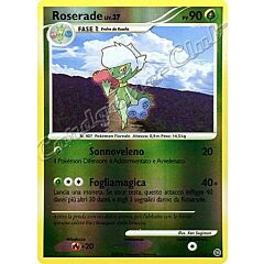 017 / 132 Roserade LIV.37 rara foil reverse (IT) -NEAR MINT-