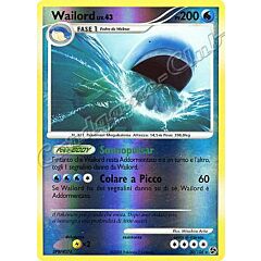 030 / 106 Wailord LIV.43 rara foil reverse (IT) -NEAR MINT-