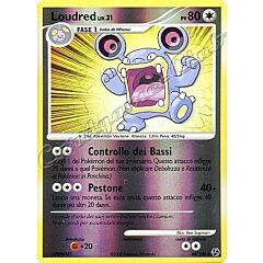 044 / 106 Loudred LIV.31 non comune foil reverse (IT) -NEAR MINT-