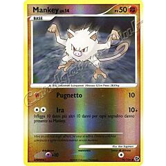 079 / 106 Mankey LIV.14 comune foil reverse (IT) -NEAR MINT-