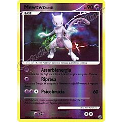 009 / 100 Mewtwo LIV.51 rara foil reverse (IT) -NEAR MINT-
