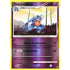 031 / 100 Toxicroak LIV.32 rara foil reverse (IT) -NEAR MINT-