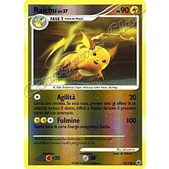 045 / 100 Raichu LIV.37 non comune foil reverse (IT) -NEAR MINT-