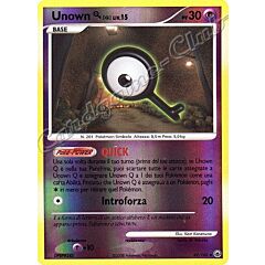 049 / 100 Unown Q LIV.15 non comune foil reverse (IT) -NEAR MINT-