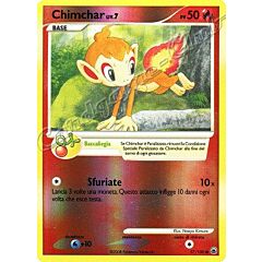 057 / 100 Chimchar LIV.7 comune foil reverse (IT) -NEAR MINT-