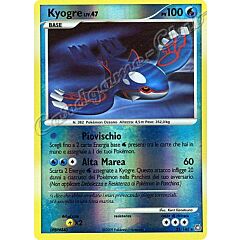 032 / 146 Kyogre LIV.47 rara foil reverse (IT) -NEAR MINT-