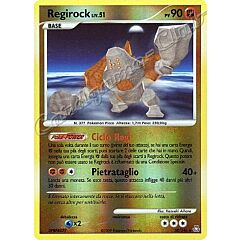 038 / 146 Regirock LIV.51 rara foil reverse (IT) -NEAR MINT-