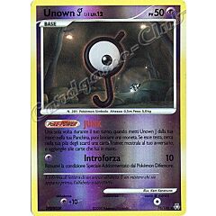 076 / 146 Unown J LIV.12 non comune foil reverse (IT) -NEAR MINT-