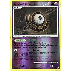 078 / 146 Unown U LIV.15 non comune foil reverse (IT) -NEAR MINT-