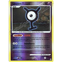 081 / 146 Unown Y LIV.15 non comune foil reverse (IT) -NEAR MINT-