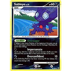 048 / 100 Sableye LV.31 non comune foil reverse (EN) -NEAR MINT-
