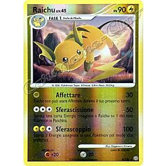 008 / 100 Raichu LV.45 rara foil reverse (IT) -NEAR MINT-