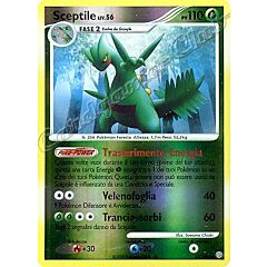 010 / 100 Sceptile LV.56 rara foil reverse (IT) -NEAR MINT-