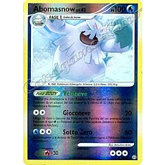 012 / 100 Abomasnow LV.42 rara foil reverse (IT) -NEAR MINT-