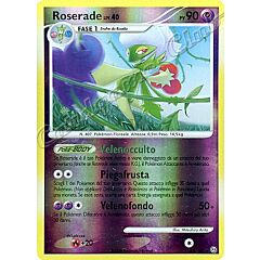 023 / 100 Roserade LV.40 rara foil reverse (IT) -NEAR MINT-