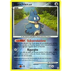 033 / 130 Munchlax LIV.8 rara foil reverse (IT) -NEAR MINT-