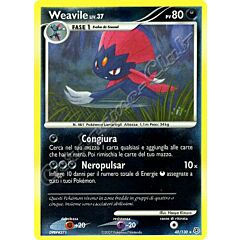 040 / 130 Weavile LIV.37 rara foil reverse (IT) -NEAR MINT-